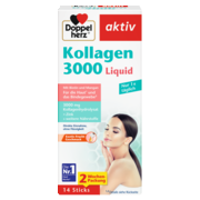 Abbildung der Produktverpackung Doppelherz aktiv Kollagen 3000 Liquid Frontansicht
