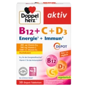 Doppelherz aktiv B12 + C + D3 DEPOT Frontansicht