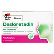DoppelherzPharma Desloratadin DoppelherzPharma 5 mg Filmtabletten Frontansicht