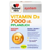 Doppelherz system VITAMIN D3 7000 I.E. PFLANZLICH Frontansicht