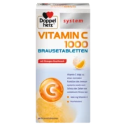 Doppelherz system VITAMIN C 1000 BRAUSETABLETTEN Frontansicht