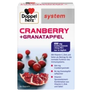 Doppelherz system CRANBERRY + GRANATAPFEL Frontansicht